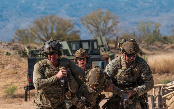 Explosive Ordnance Disposal field training exercise