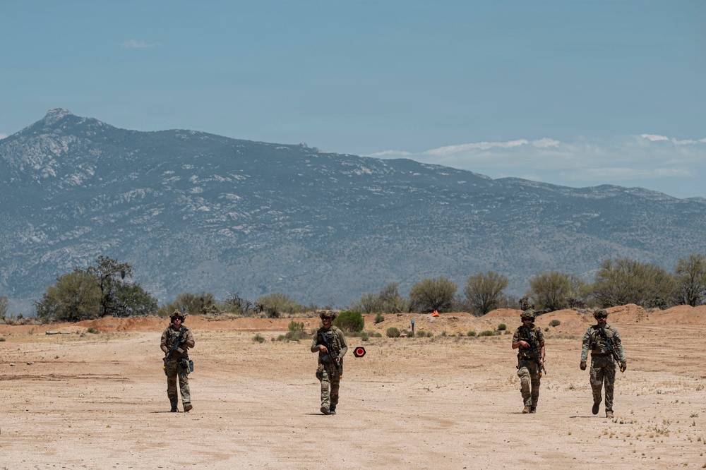 Explosive Ordnance Disposal field training exercise