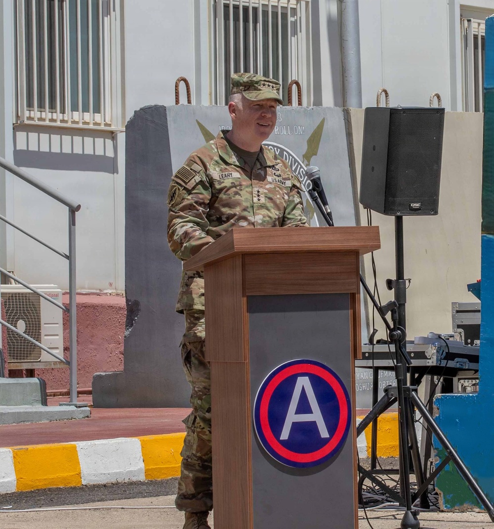 U.S. Army Central &amp; Third Army Conducts Change of Command