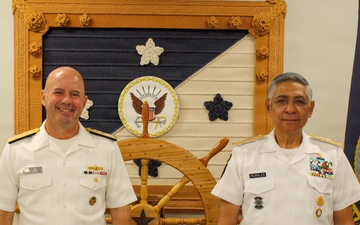 Vice Chief of Naval Operations Meets With the Mexican Admiral Secretary