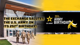 Exchange to Celebrate Army's 251st Birthday with Exclusive Savings