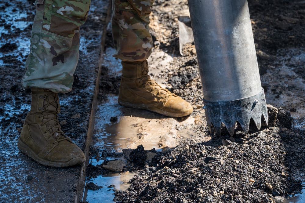 Air Force Academy cadets tour SLD 45 civil engineer operations