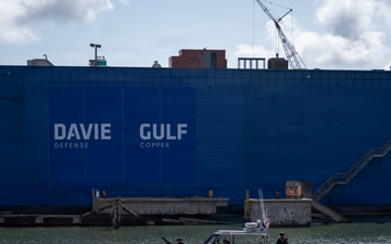 Coast Guard Commandant attends Galveston shipyard groundbreaking