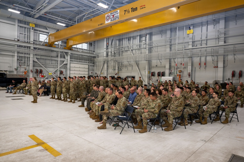 354th MXS Change of Command Ceremony