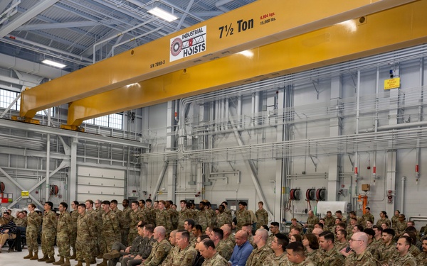 354th MXS Change of Command Ceremony