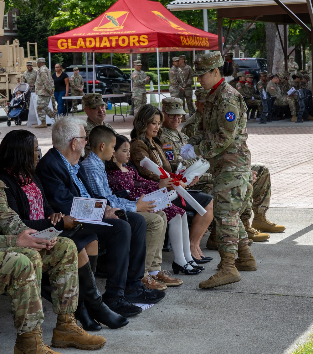 1-51 Air Defense Artillery Change of Command