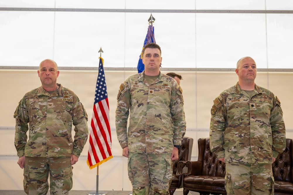354th MXS Change of Command Ceremony
