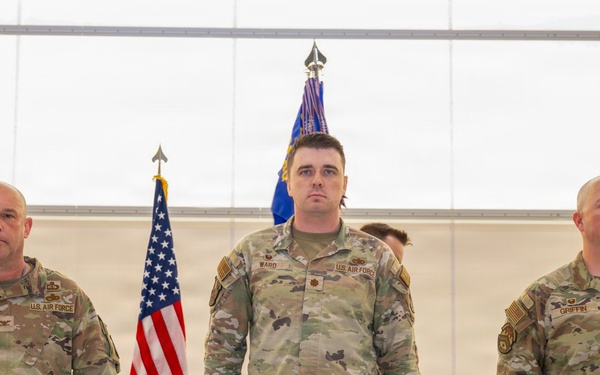 354th MXS Change of Command Ceremony