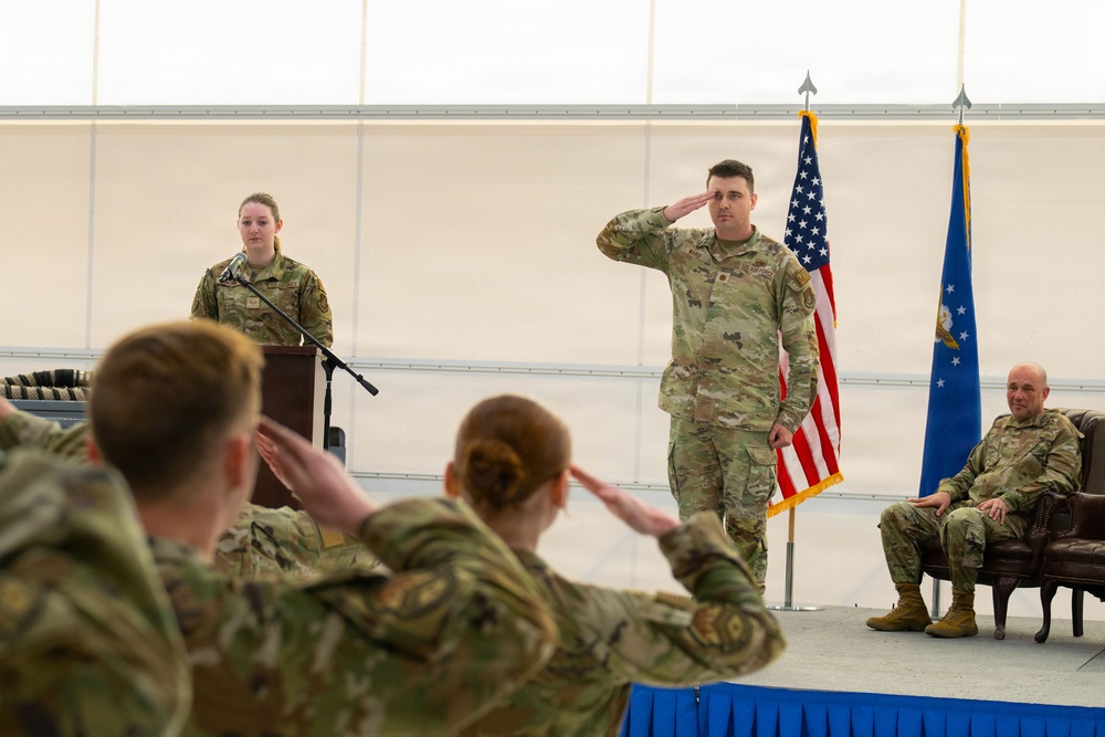 354th MXS Change of Command Ceremony