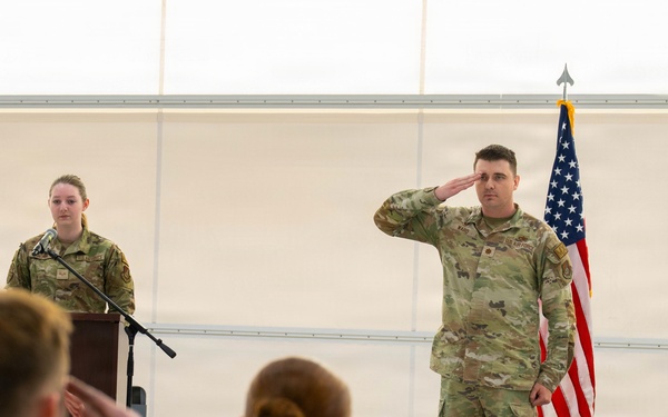354th MXS Change of Command Ceremony