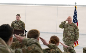 354th MXS Change of Command Ceremony