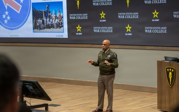 Gen. Ronald Clark Addresses U.S. Army War College Class of 2026 During NSS Week