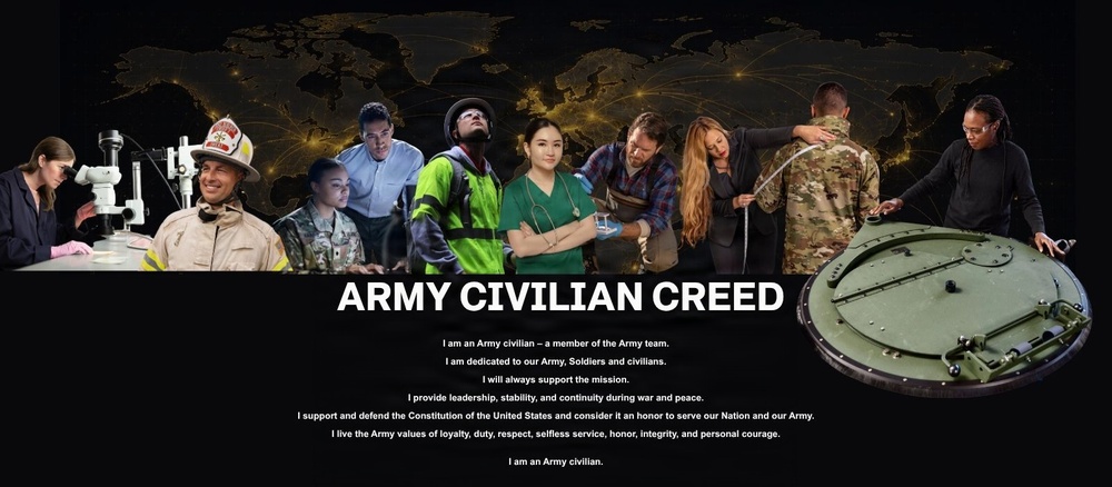 Website banner/header for Army.mil/chra