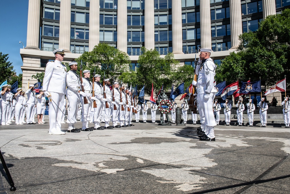 Battle of Midway 84th Anniversary Wreath-Laying Ceremony