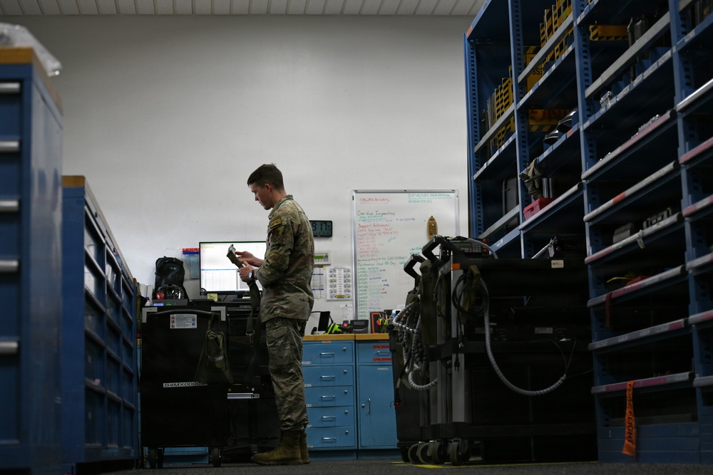 163d Maintence Support Section