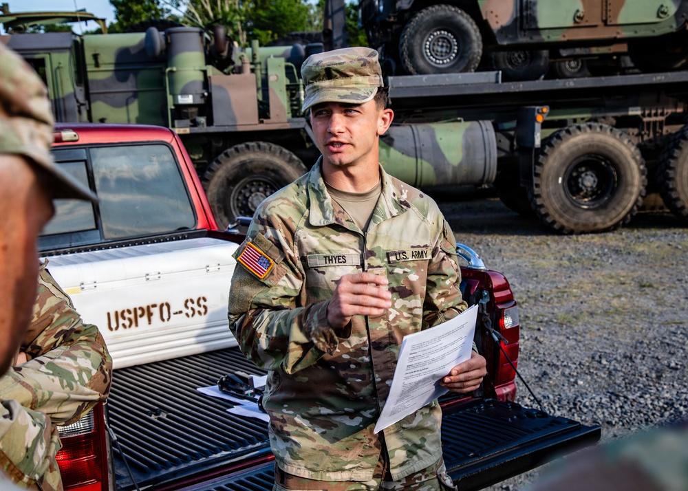 39th IBCT Annual Training Red River Depot Movement