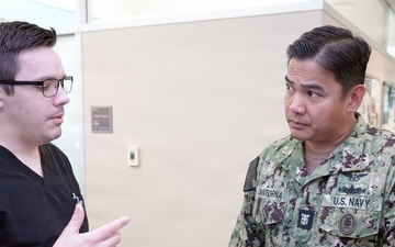 BUMED Hospital Corps Director visits NAMRU San Antonio
