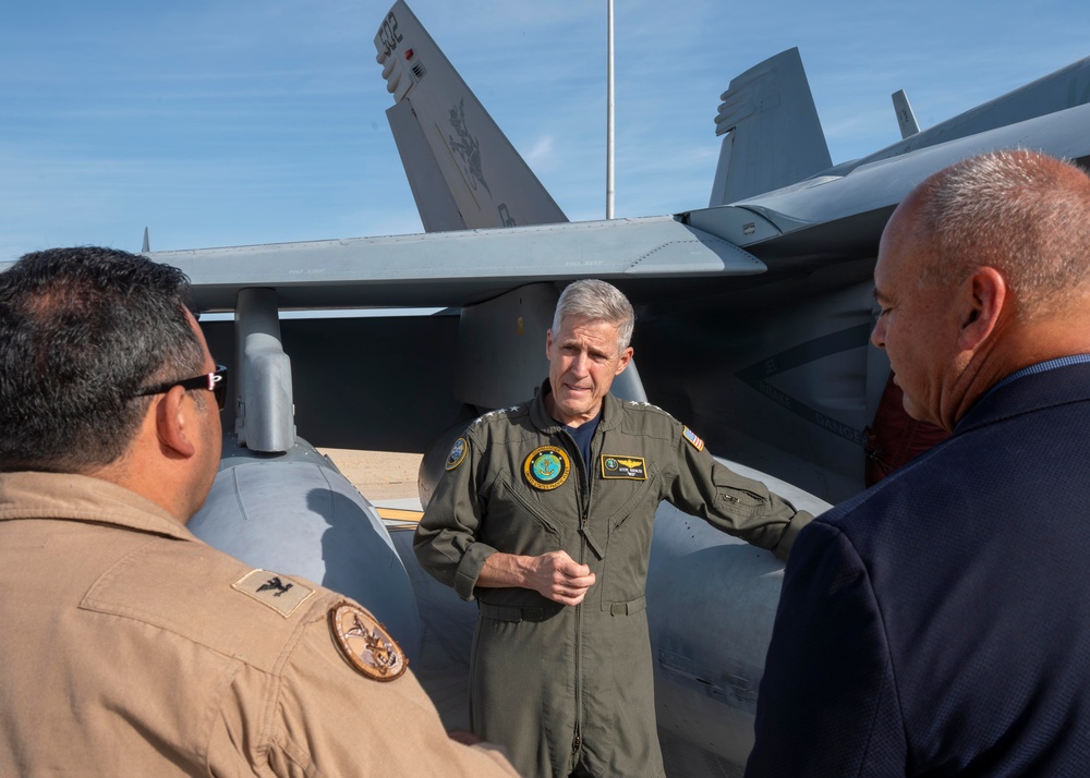 COMPACFLT visits Naval Air Weapons Station China Lake