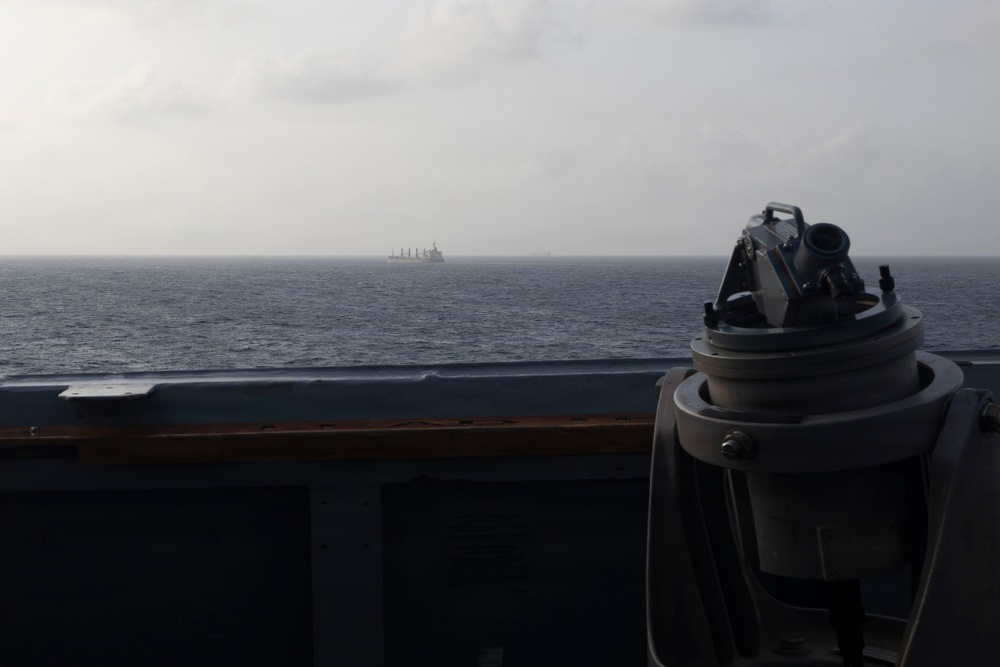 Michael Murphy conducts blockade operations