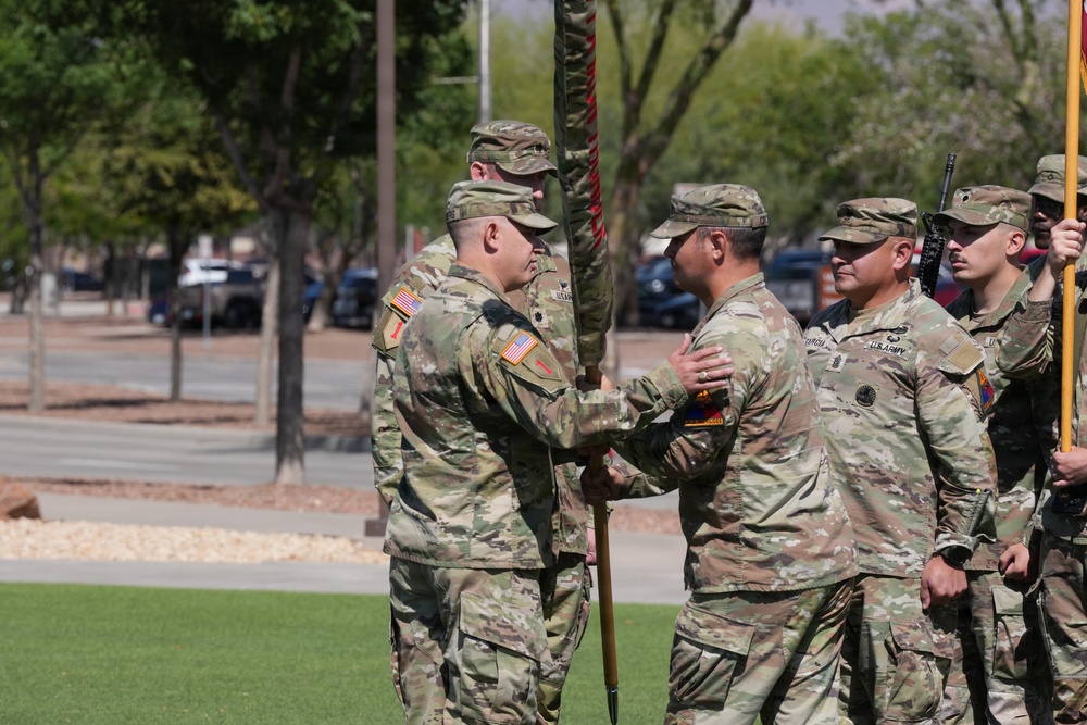 Passing the Guidon: 4-27 Field Artillery holds Change of Command