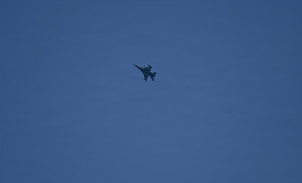 148th ASOS Airmen train with F-16s calling in strikes