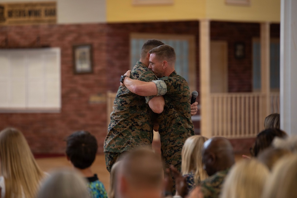 Weapons and Field Training Battalion Change of Command