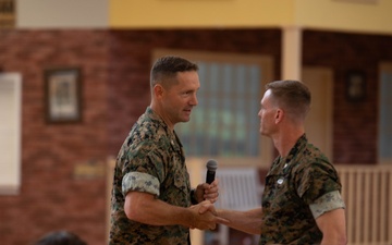 Weapons and Field Training Battalion Change of Command