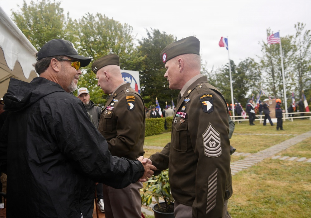 Screaming Eagles March Through Carentan, Commemorate Historical D-Day Battles