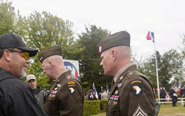 Screaming Eagles March Through Carentan, Commemorate Historical D-Day Battles