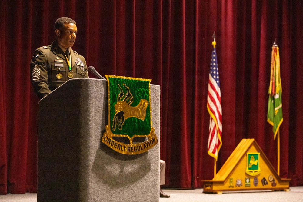 720th Military Police Battalion Non-Commissioned Officer Induction Ceremony