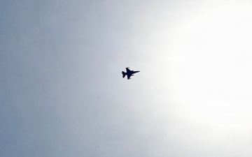 148th ASOS Airmen train with F-16s calling in strikes