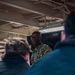Fleet Master Chief Donald Davis Speaks With Ronald Reagan Sailors