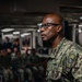 Fleet Master Chief Donald Davis Speaks With Ronald Reagan Sailors