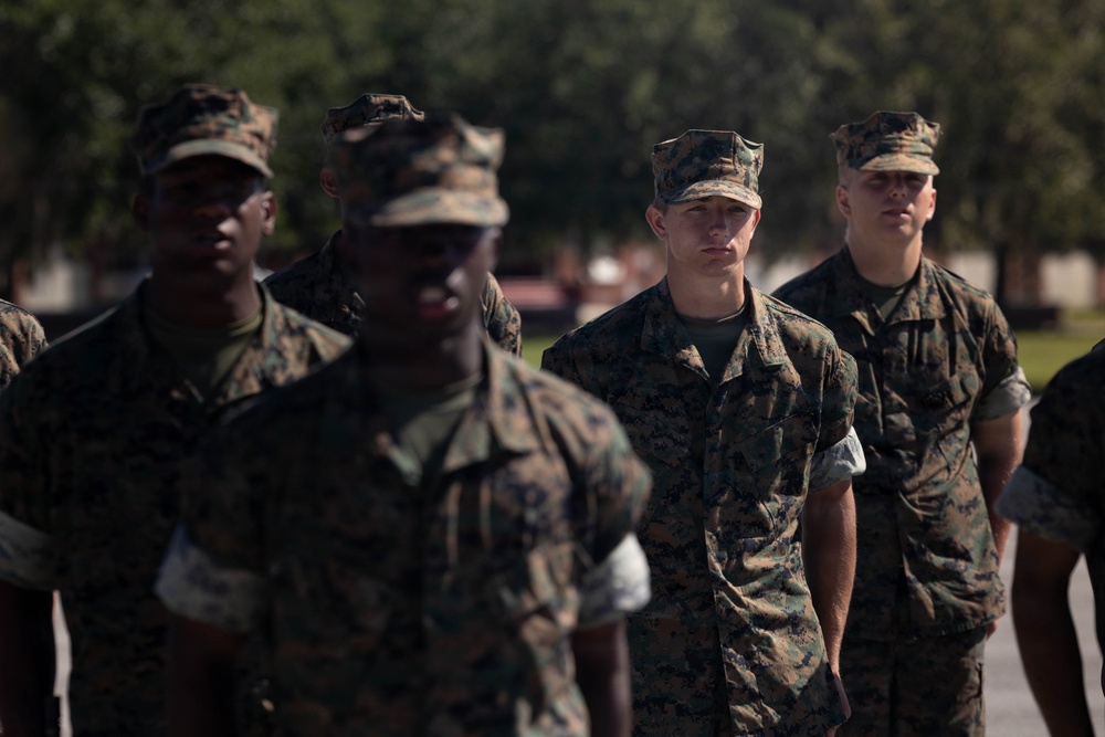 India Company Drill Practice