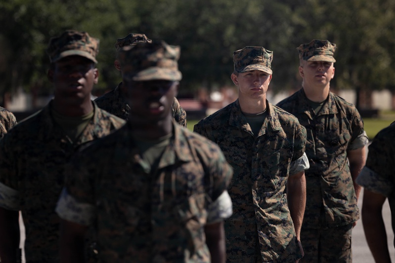 India Company Drill Practice