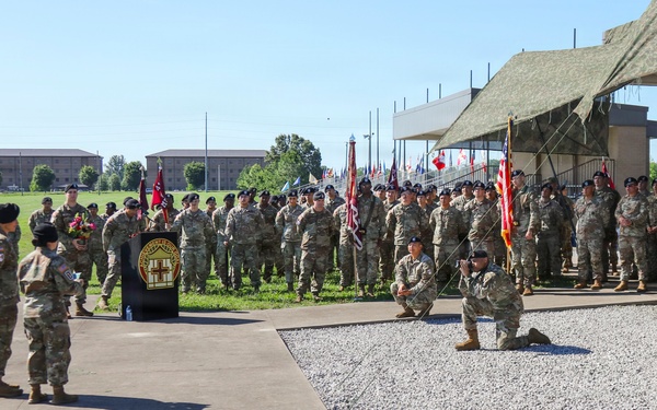 586th Field Hospital Welcomes New Commander