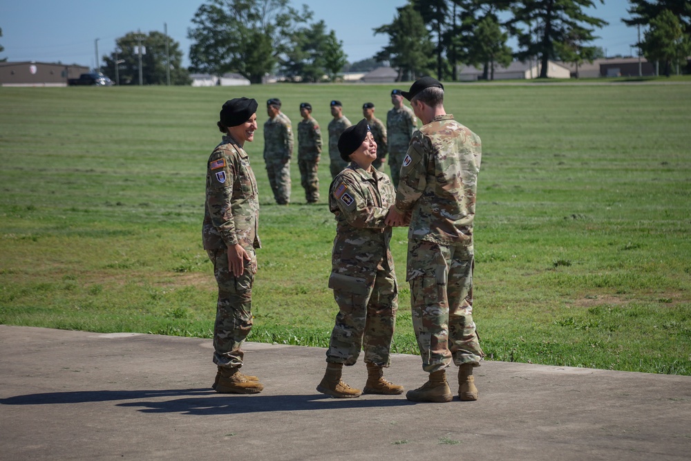 586th Field Hospital Welcomes New Commander