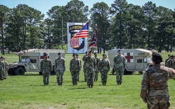 586th Field Hospital Welcomes New Commander