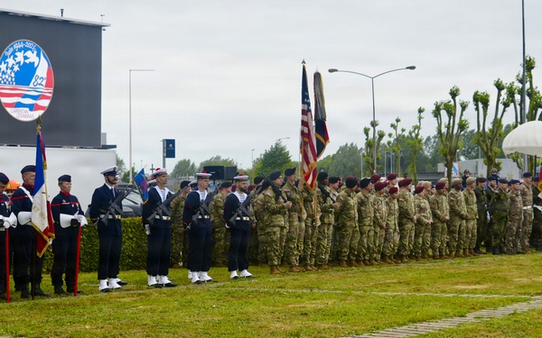 Screaming Eagles March Through Carentan, Commemorate Historical D-Day Battles