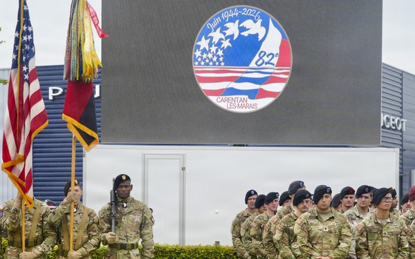 Screaming Eagles March Through Carentan, Commemorate Historical D-Day Battles