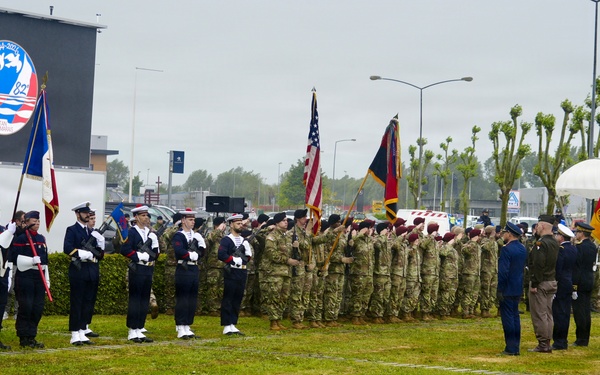Screaming Eagles March Through Carentan, Commemorate Historical D-Day Battles