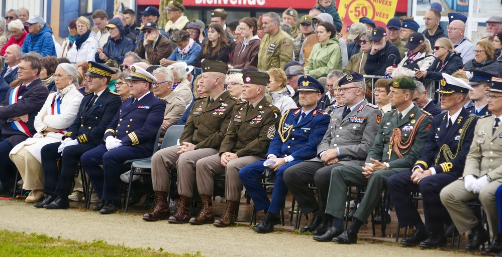 Screaming Eagles March Through Carentan, Commemorate Historical D-Day Battles