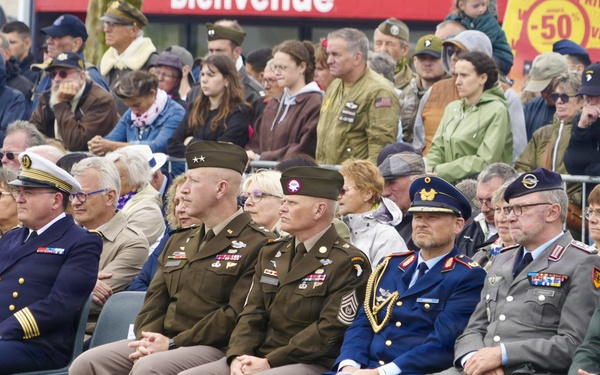 Screaming Eagles March Through Carentan, Commemorate Historical D-Day Battles