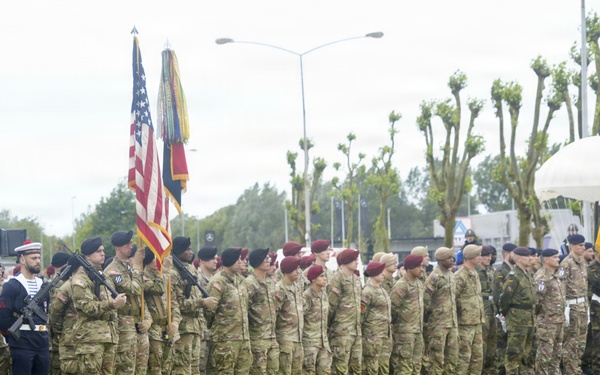 Screaming Eagles March Through Carentan, Commemorate Historical D-Day Battles