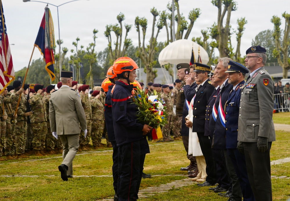 Screaming Eagles March Through Carentan, Commemorate Historical D-Day Battles