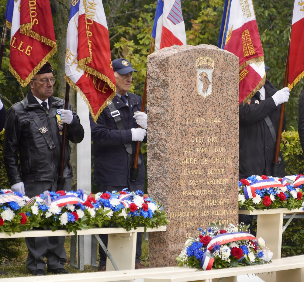 Screaming Eagles March Through Carentan, Commemorate Historical D-Day Battles