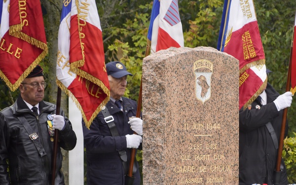 Screaming Eagles March Through Carentan, Commemorate Historical D-Day Battles