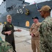 Adm. Koehler Visits USS Ashland