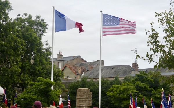 Screaming Eagles March Through Carentan, Commemorate Historical D-Day Battles