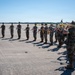 VMA-223 Harrier sundown ceremony